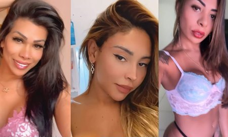 Нарезка дрочки и эякуляции лучших хуистых красоток из ТРАНСельвании. | Видео из нашей коллекции